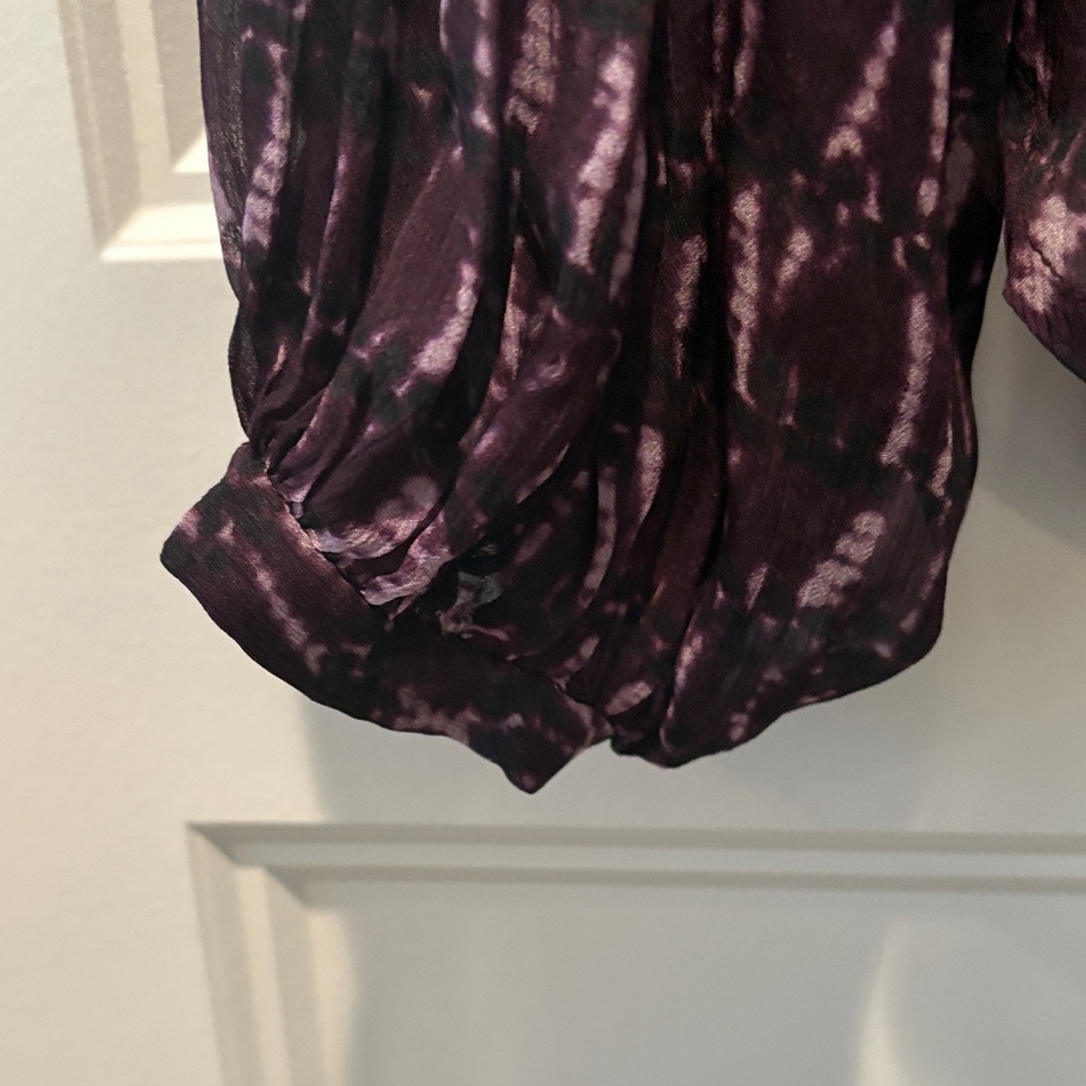 Isabel Marant Dark Patterned Blouse - image 5